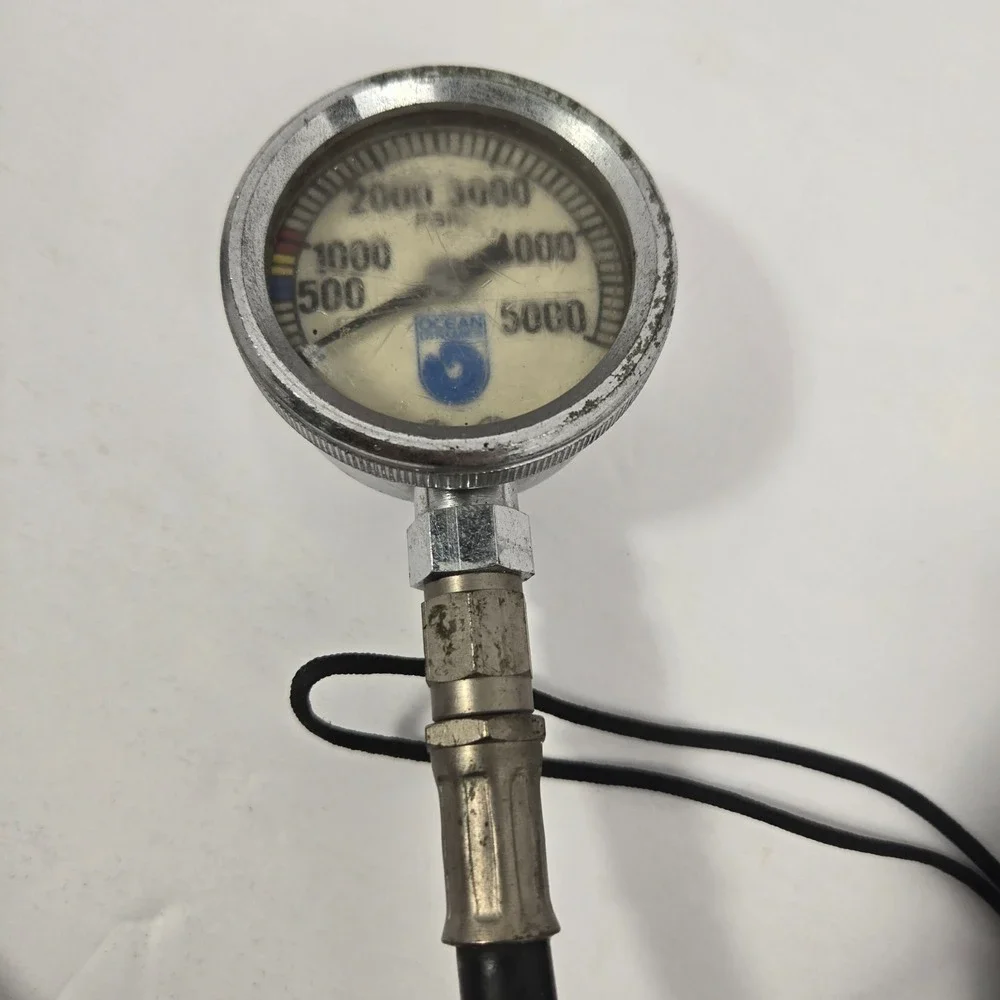 Sherwood Brut Scuba Diving Regulator Set Yoke 1st Stage Ocean Dynamics SPG Gauge